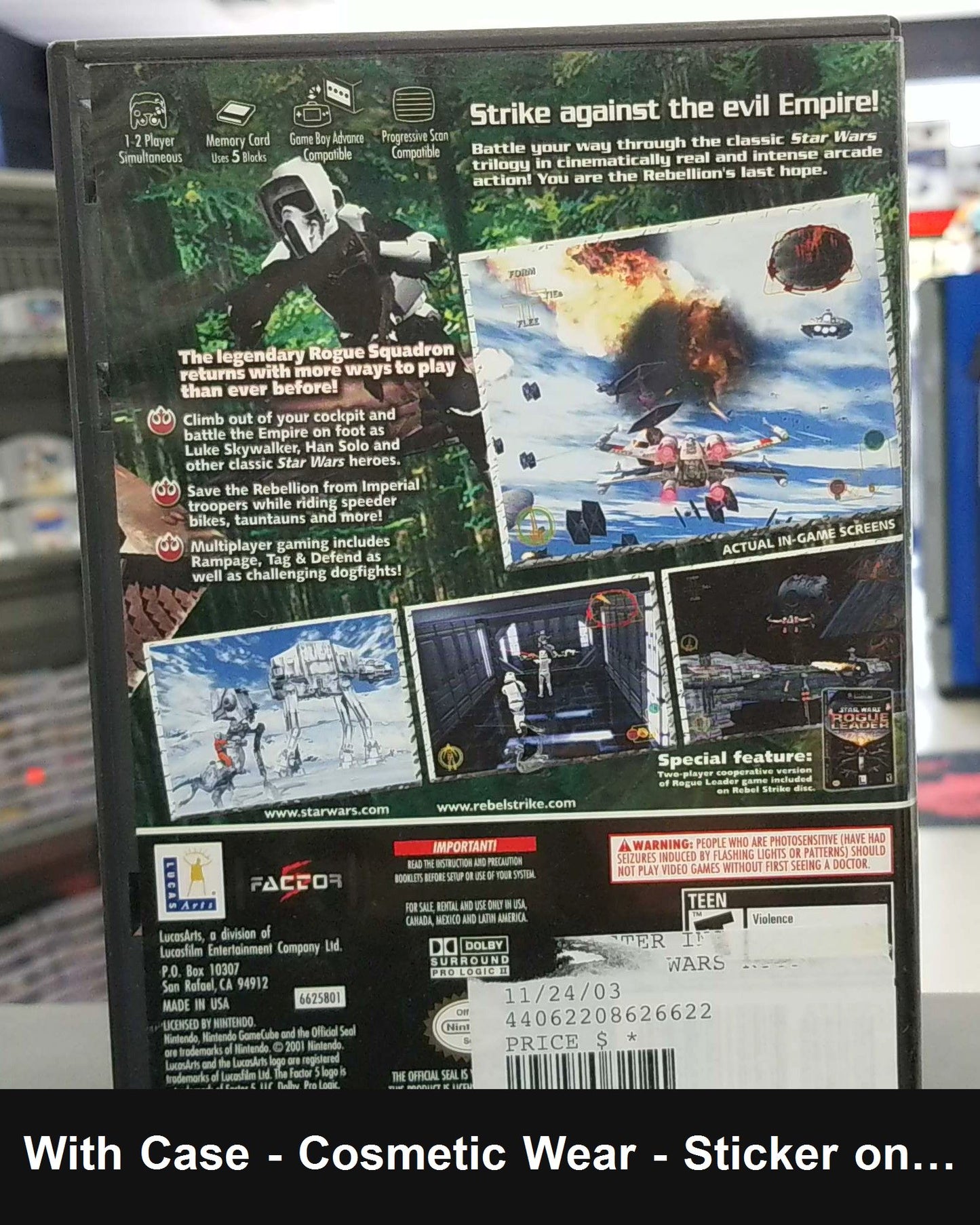 Star Wars Rebel Strike - GameCube