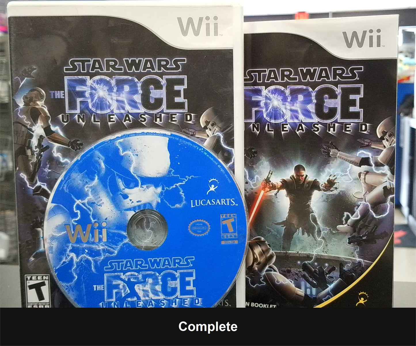 Star Wars The Force Unleashed - Wii