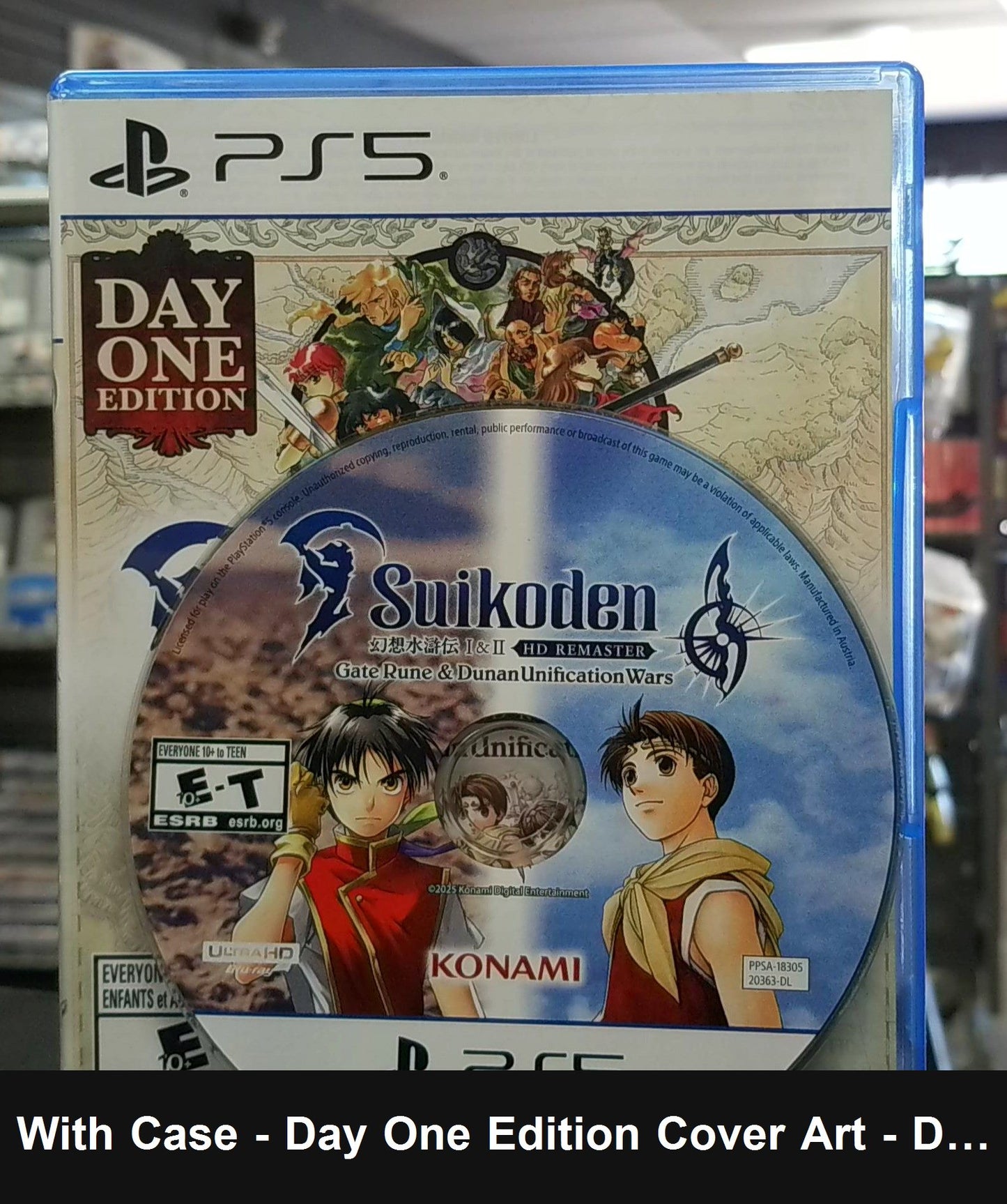 Suikoden I & II HD Remaster [Day One Edition] - PlayStation 5