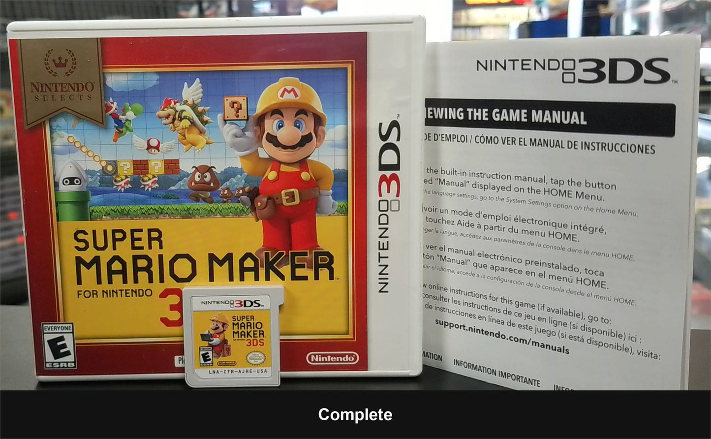Super Mario Maker - Nintendo 3DS