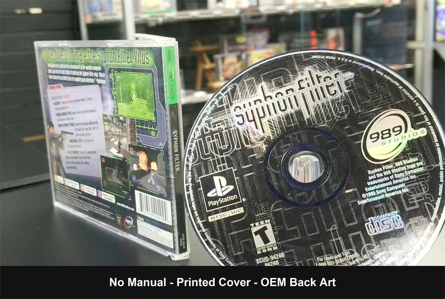 Syphon Filter [Greatest Hits] - PlayStation