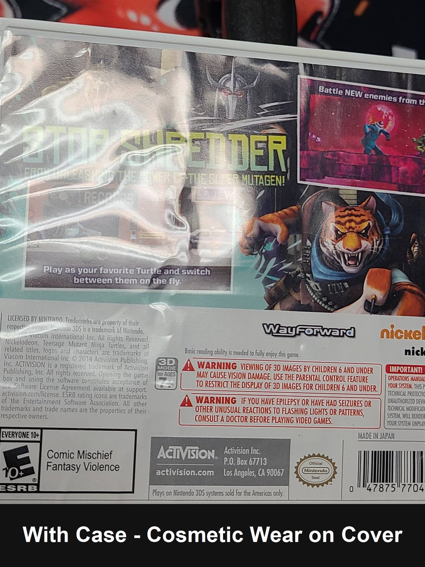 Teenage Mutant Ninja Turtles Danger Of The Ooze - Nintendo 3DS