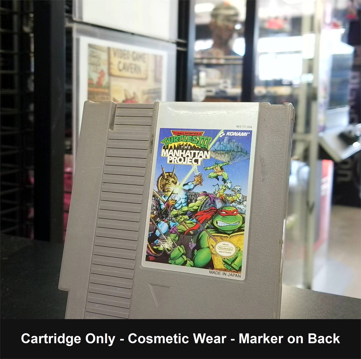 Teenage Mutant Ninja Turtles III The Manhattan Project - NES
