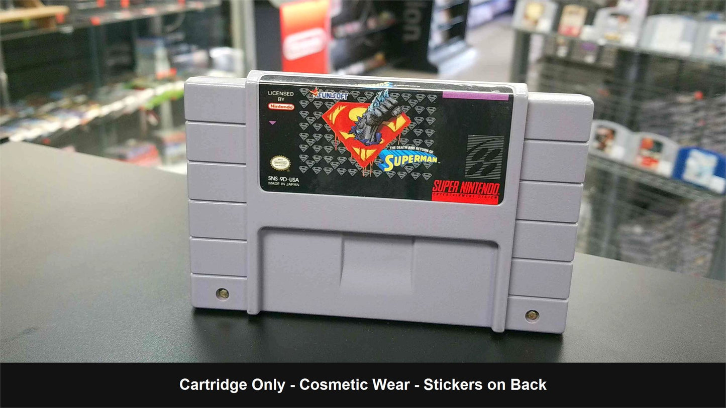 The Death and Return of Superman - SNES