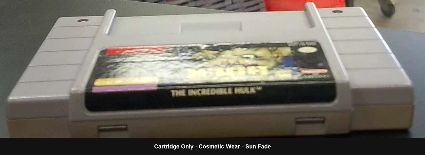 The Incredible Hulk - SNES