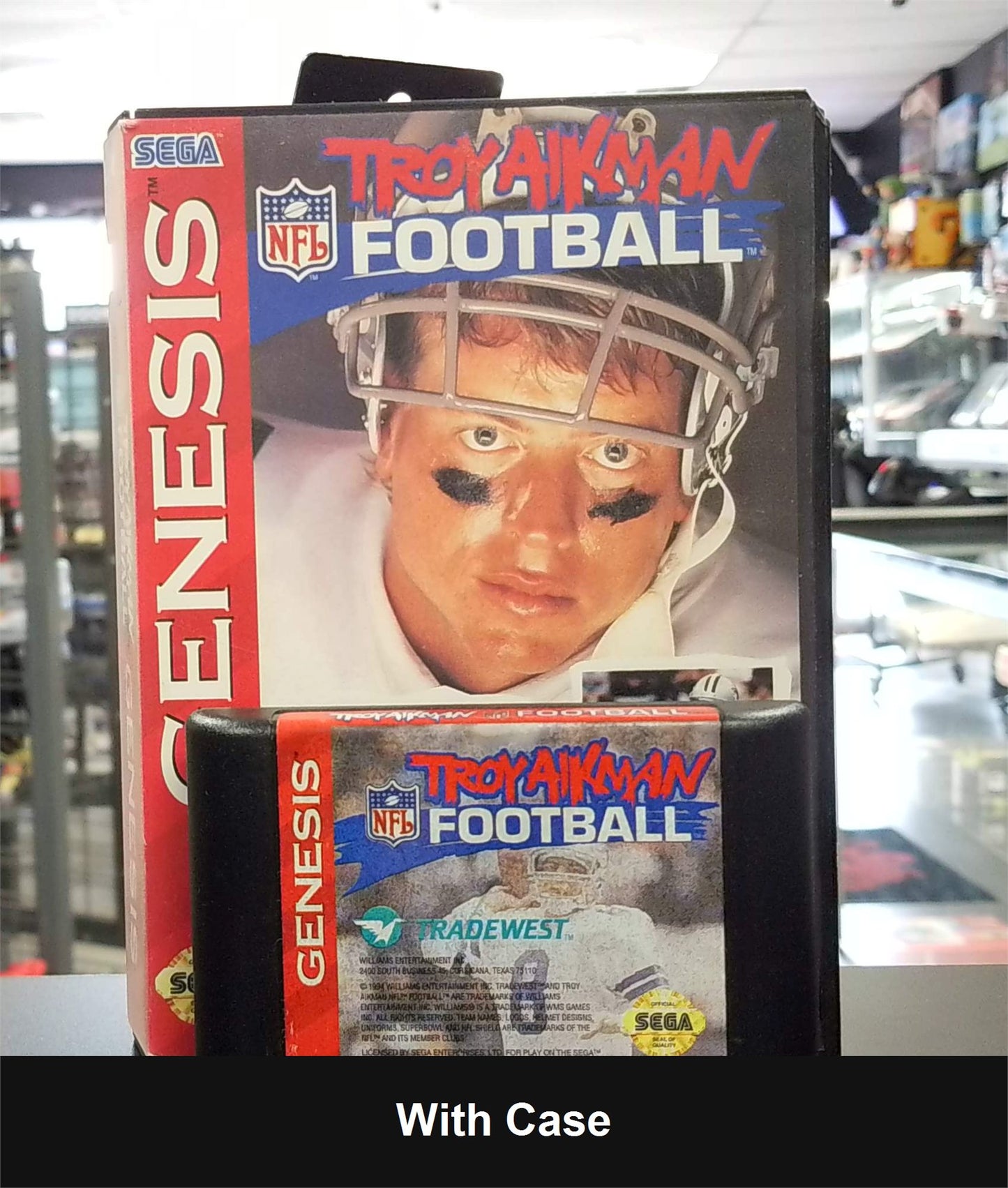 Troy Aikman NFL Football - Sega Genesis