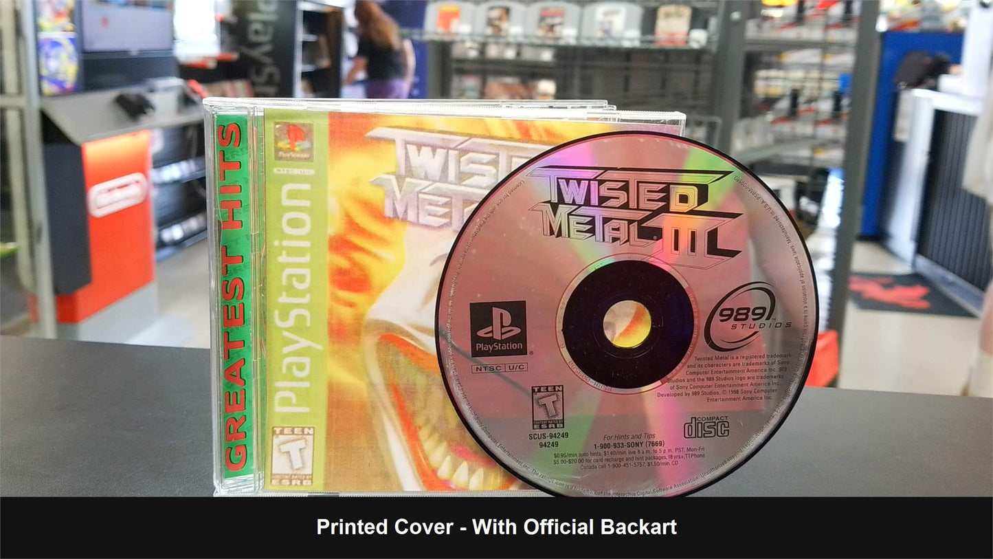 Twisted Metal 3 [Greatest Hits] - PlayStation