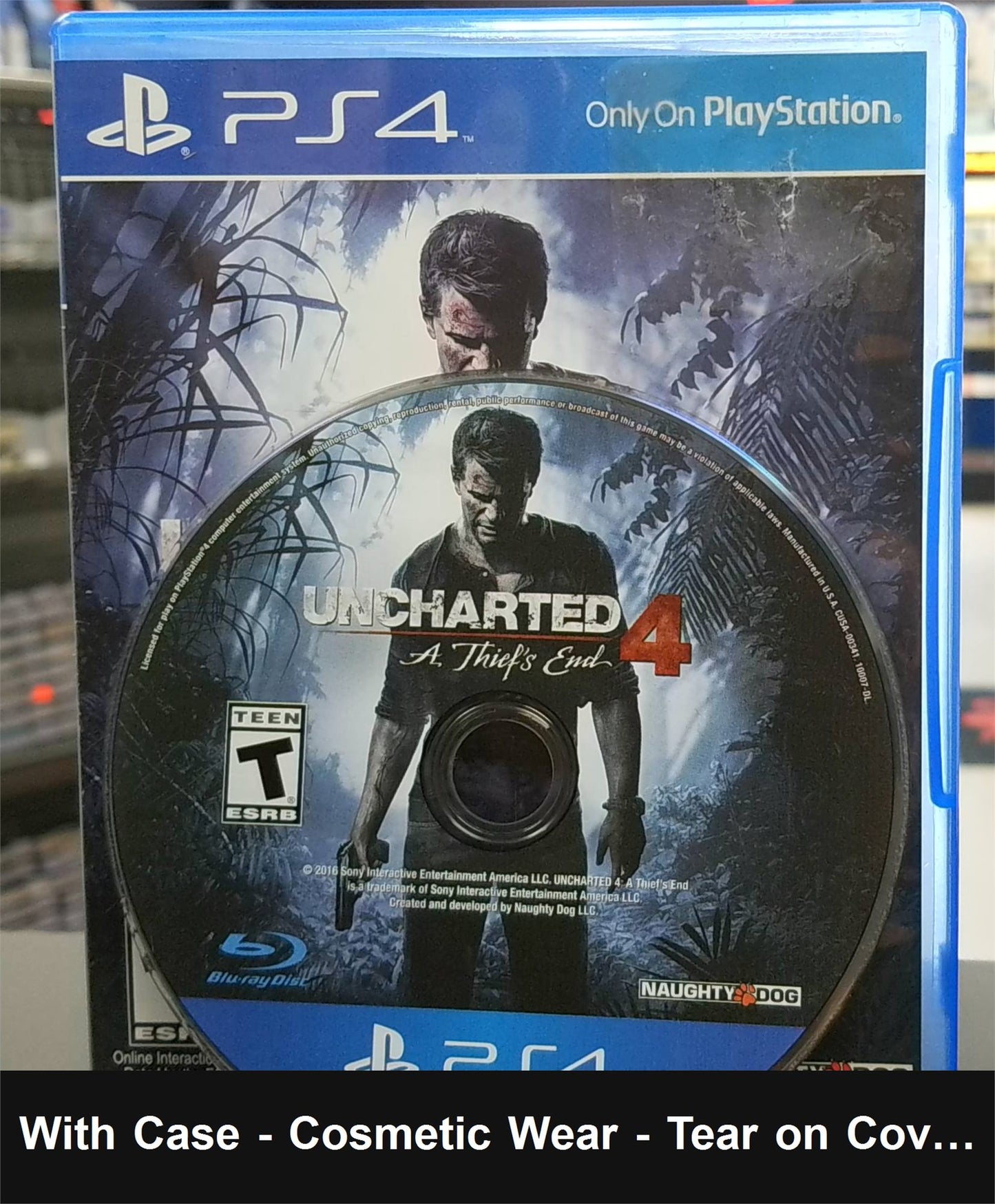 Uncharted 4 A Thief's End - PlayStation 4