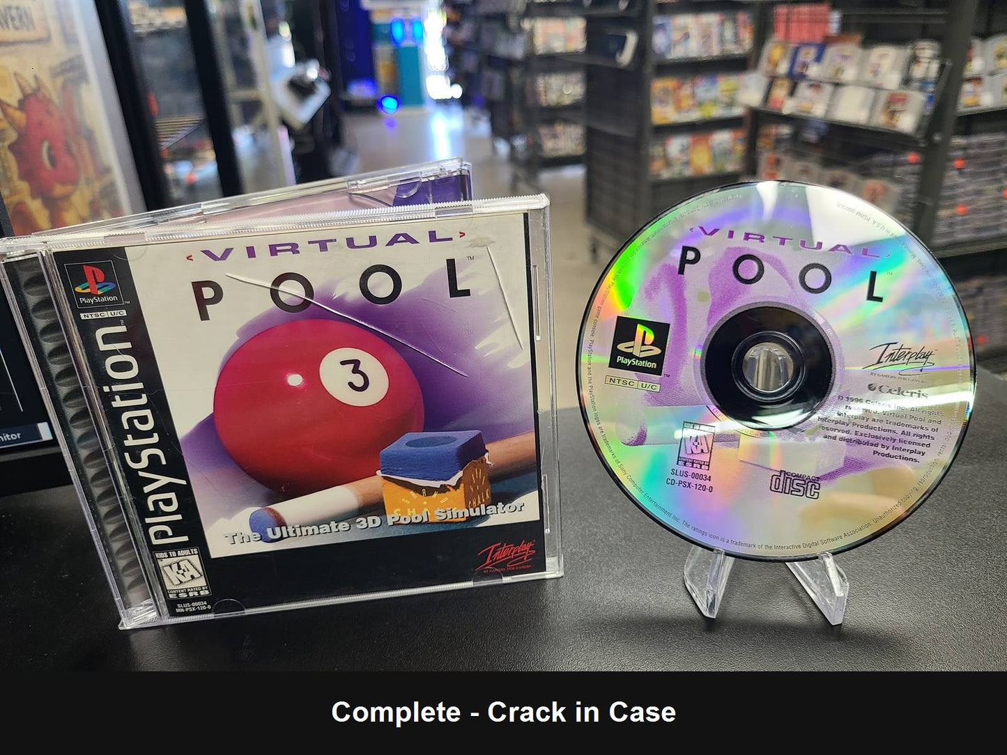 Virtual Pool - PlayStation
