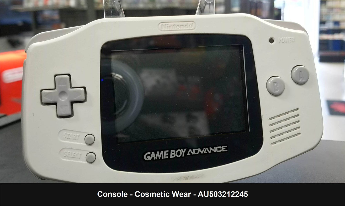White Game Boy Advance System - Console