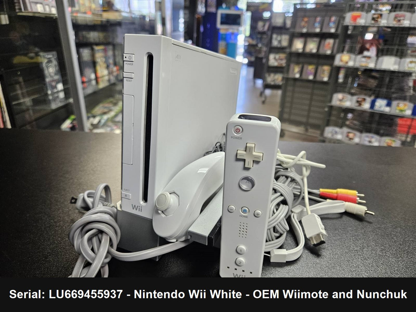 White Nintendo Wii System - Console