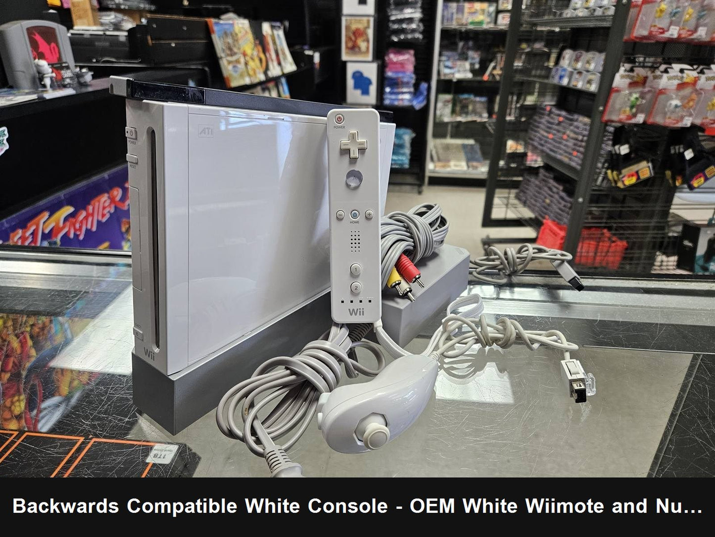 White Nintendo Wii System [Dol-001] - Console