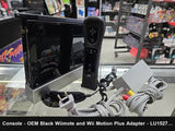 Wii Black Console [RVL-001] - Console
