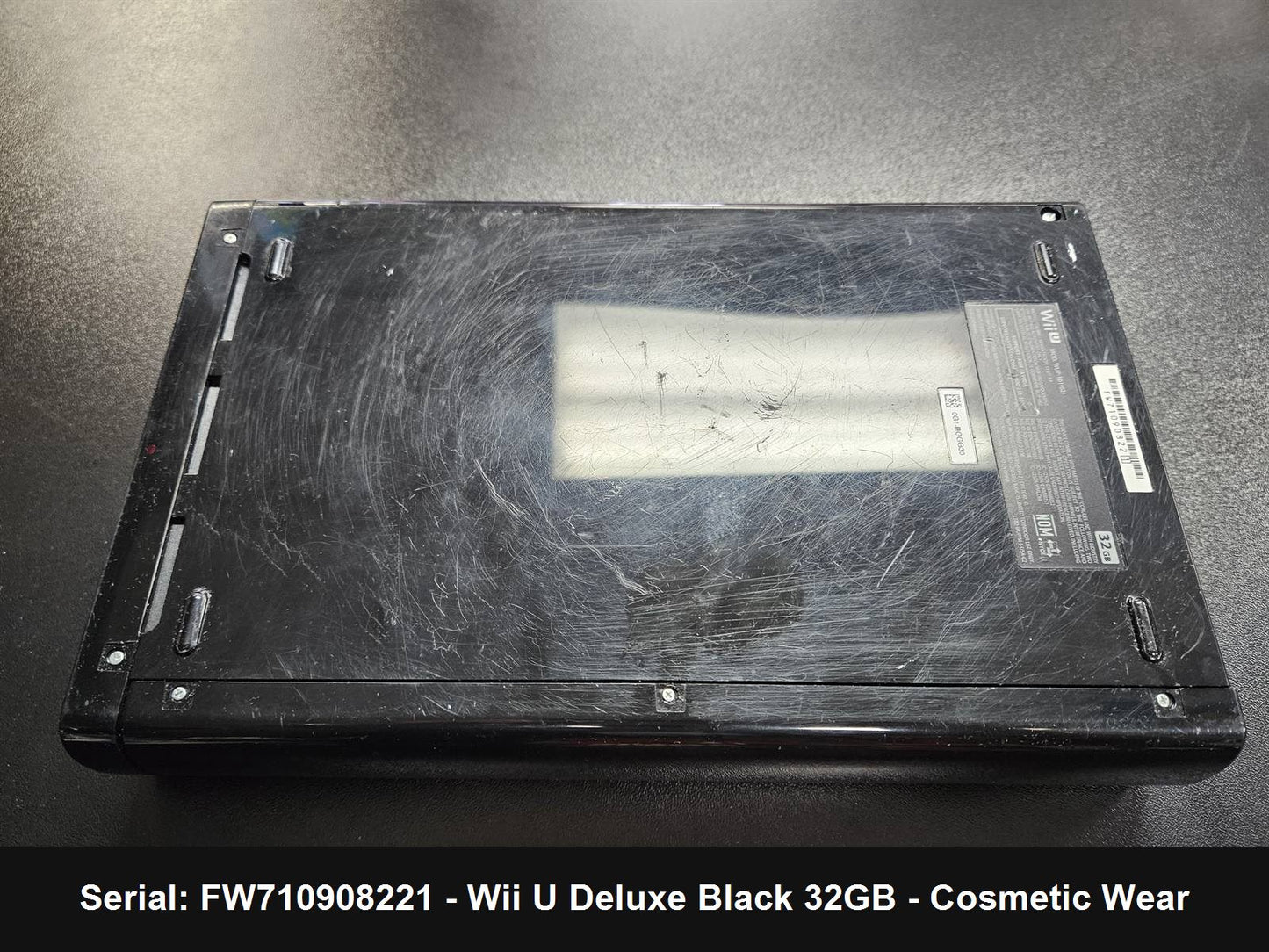 Wii U Console Deluxe Black 32GB - Console