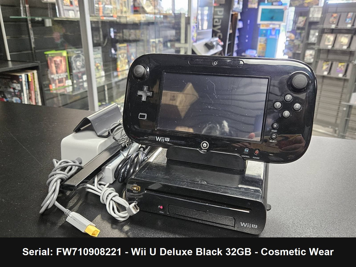 Wii U Console Deluxe Black 32GB - Console
