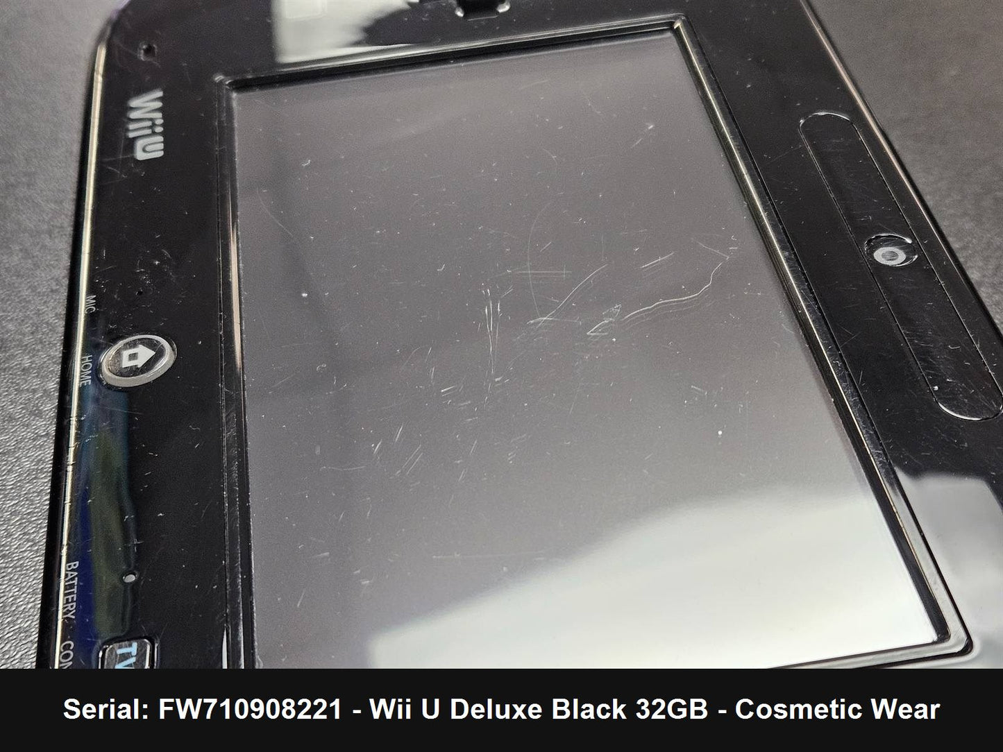 Wii U Console Deluxe Black 32GB - Console