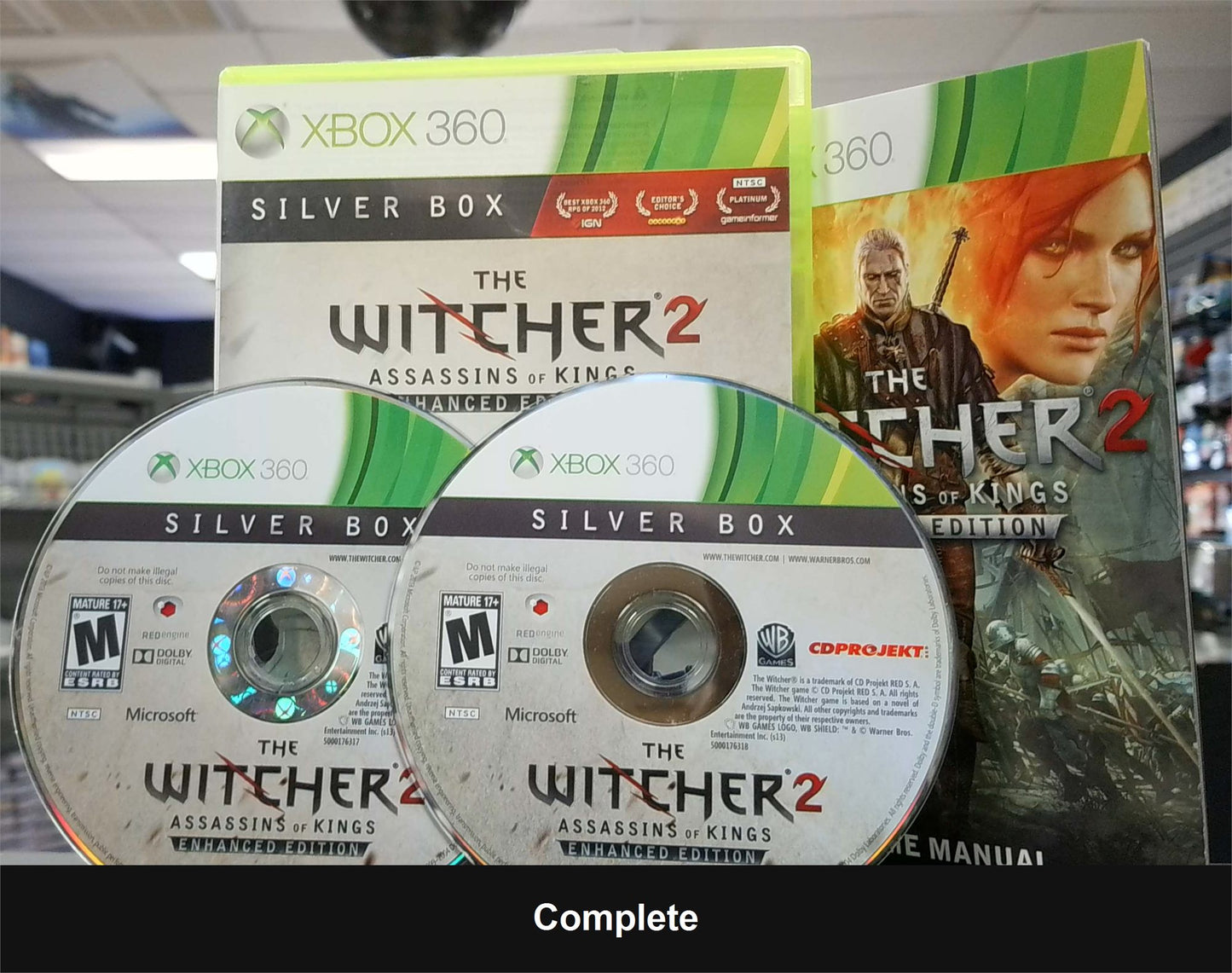 Witcher 2 Assassins of Kings Enhanced Edition [Silver Box] - Xbox 360