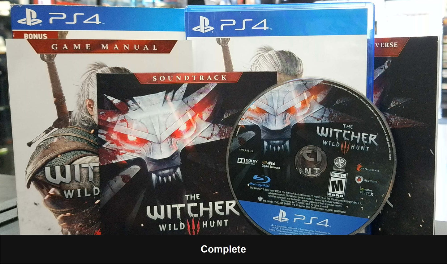 Witcher 3: Wild Hunt - PlayStation 4
