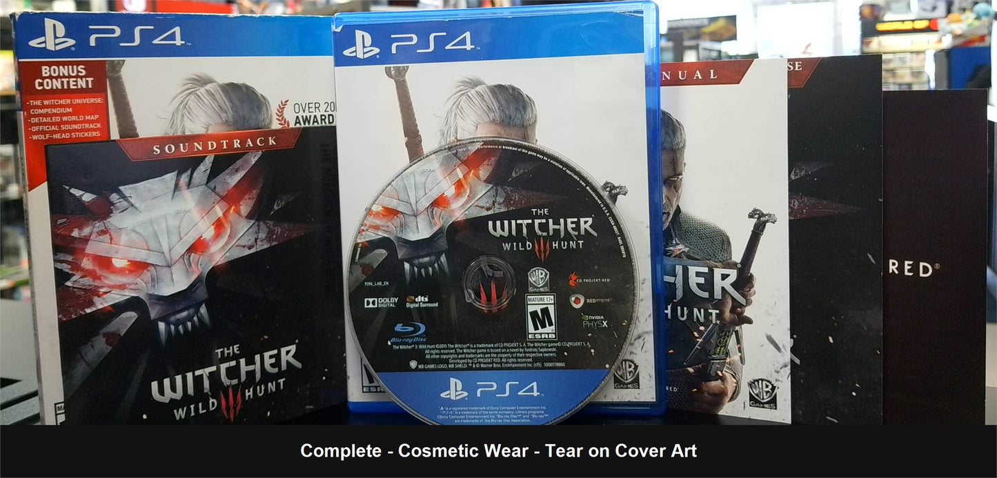Witcher 3: Wild Hunt - PlayStation 4