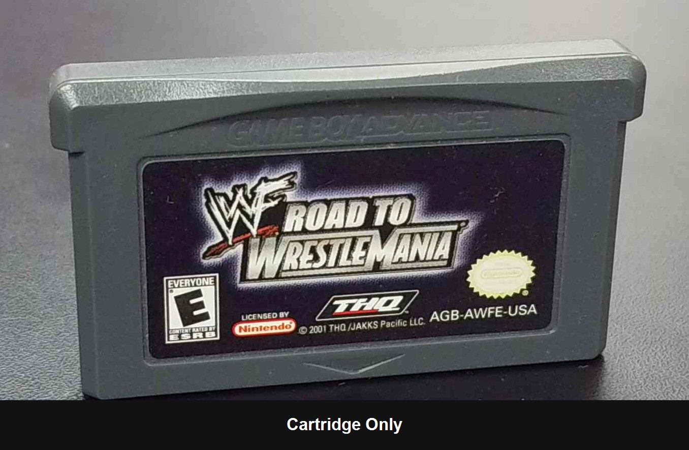 WWF Road to Wrestlemania - Game Boy Advance