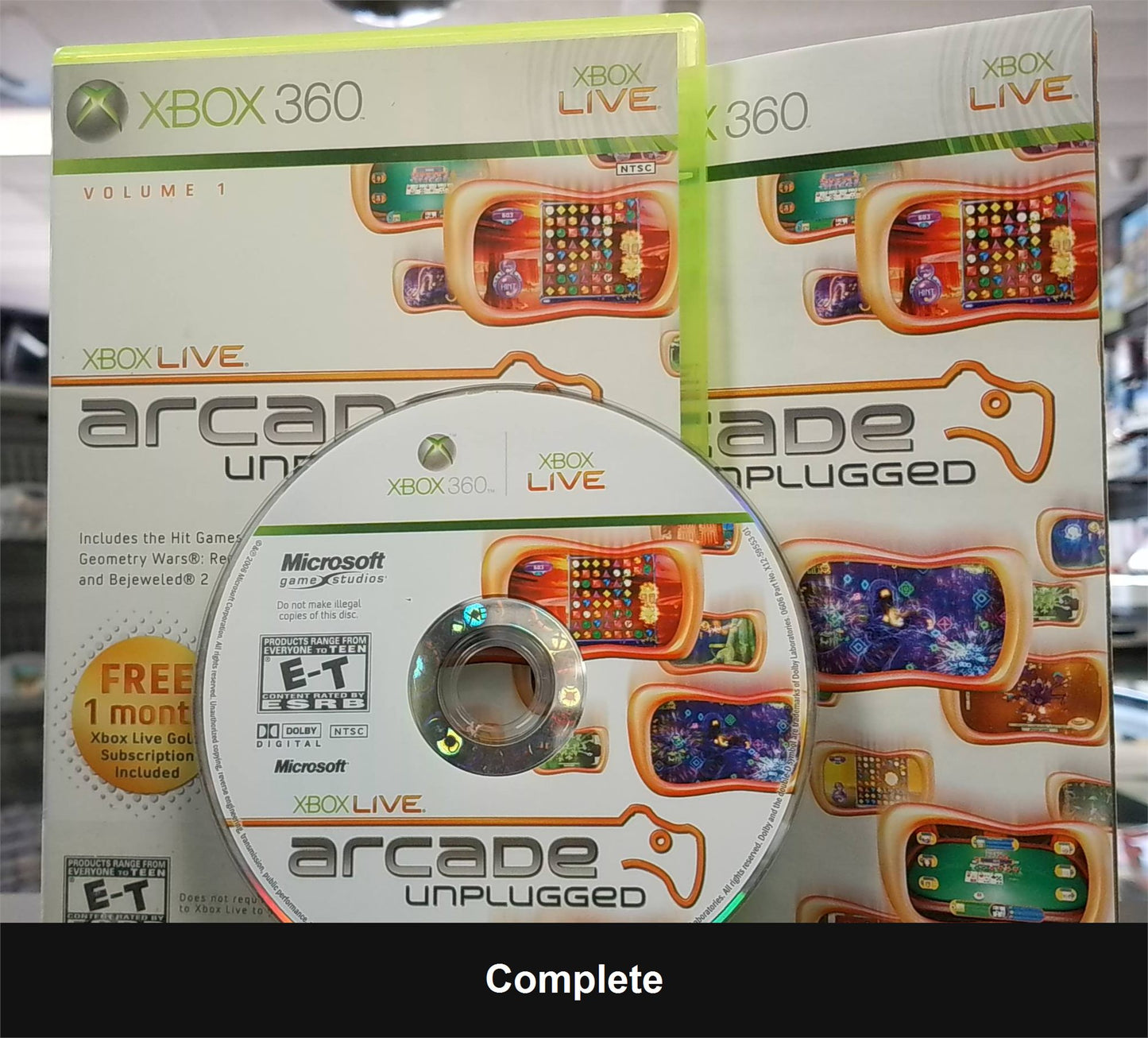 Xbox Live Arcade Unplugged - Xbox 360
