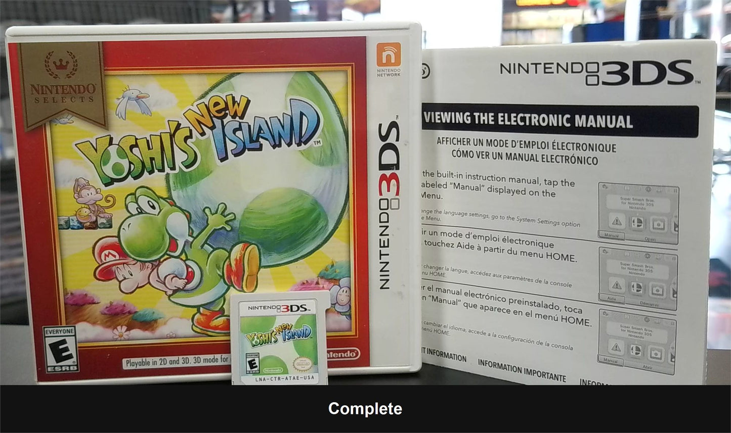 Yoshi's New Island - Nintendo 3DS