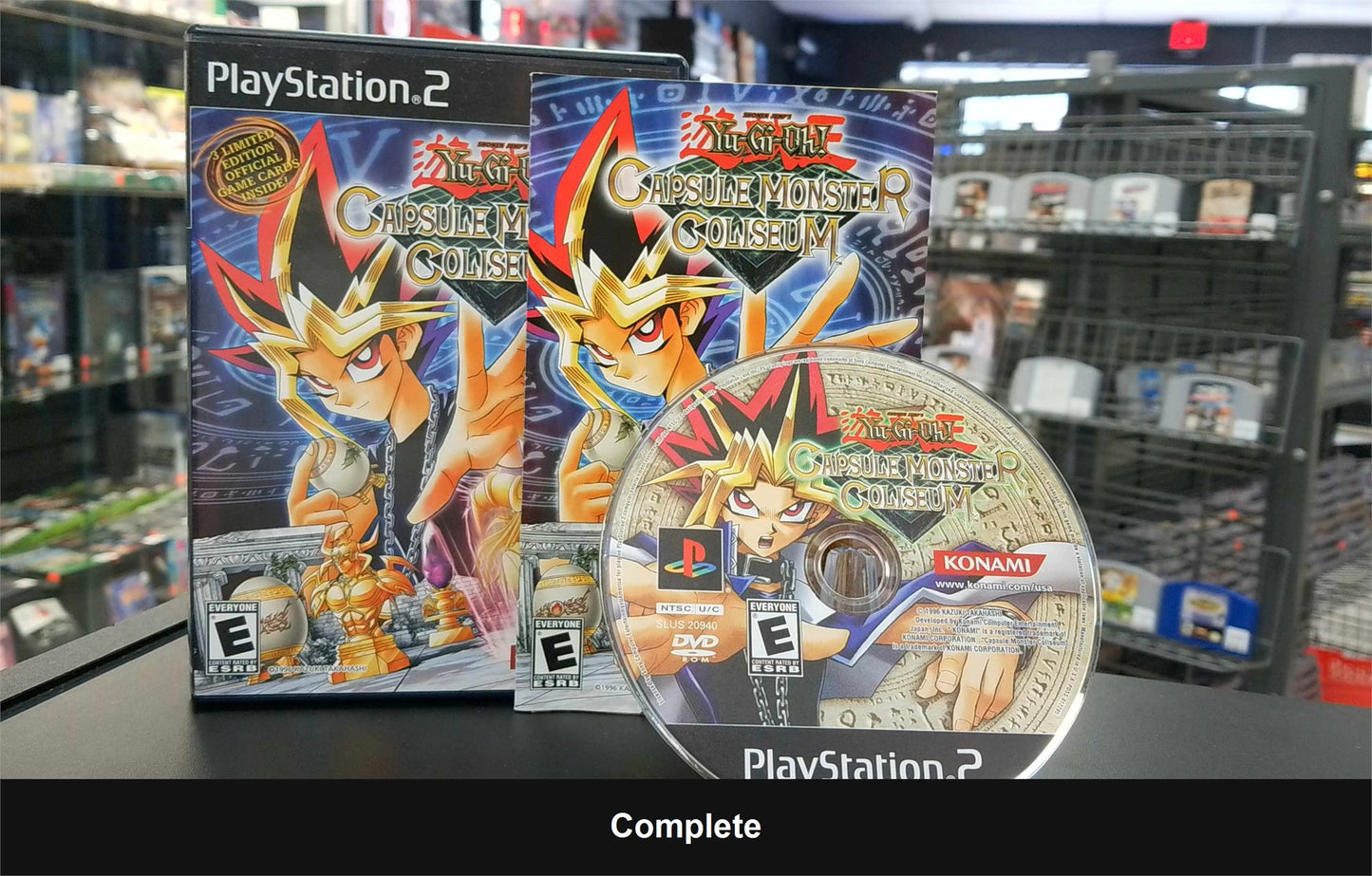 Yu-Gi-Oh Capsule Monster Coliseum - PlayStation 2