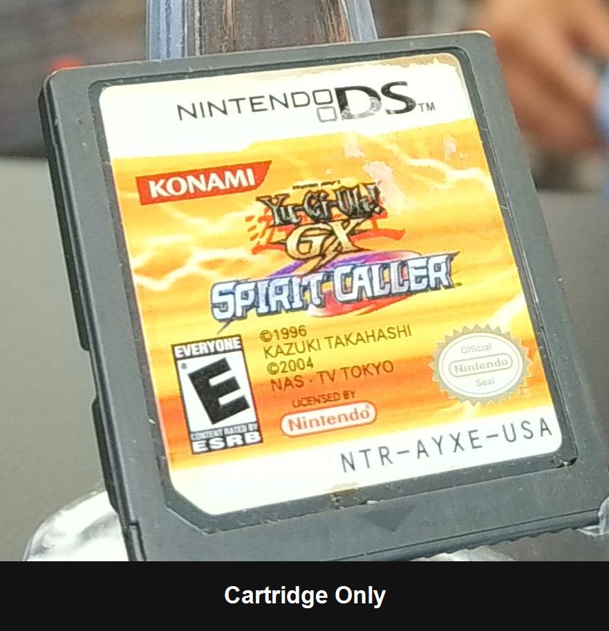 Yu-Gi-Oh GX Spirit Caller - Nintendo DS