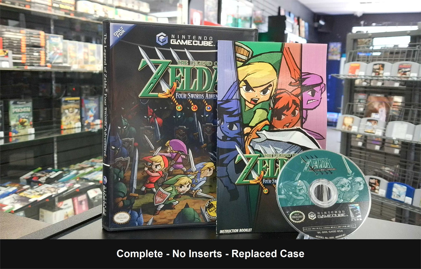 Zelda Four Swords Adventures - GameCube