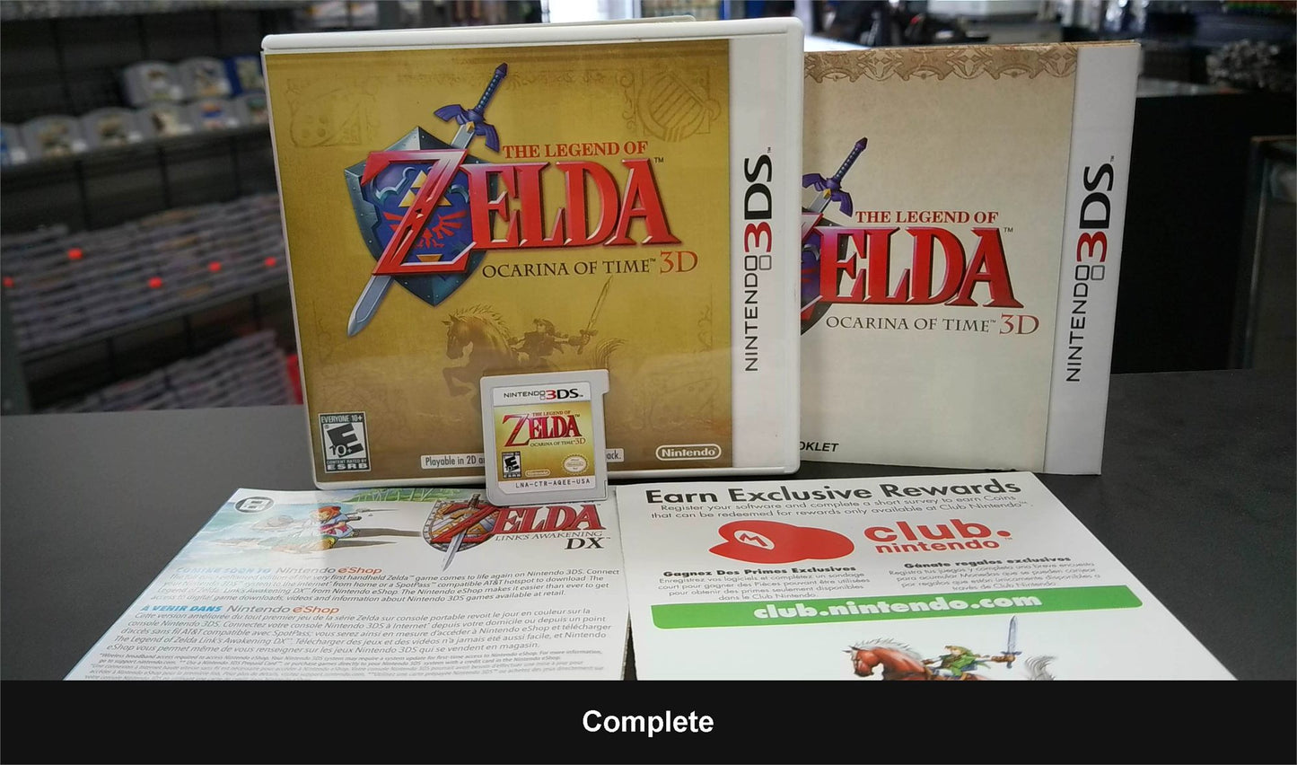 Zelda Ocarina of Time 3D - Nintendo 3DS