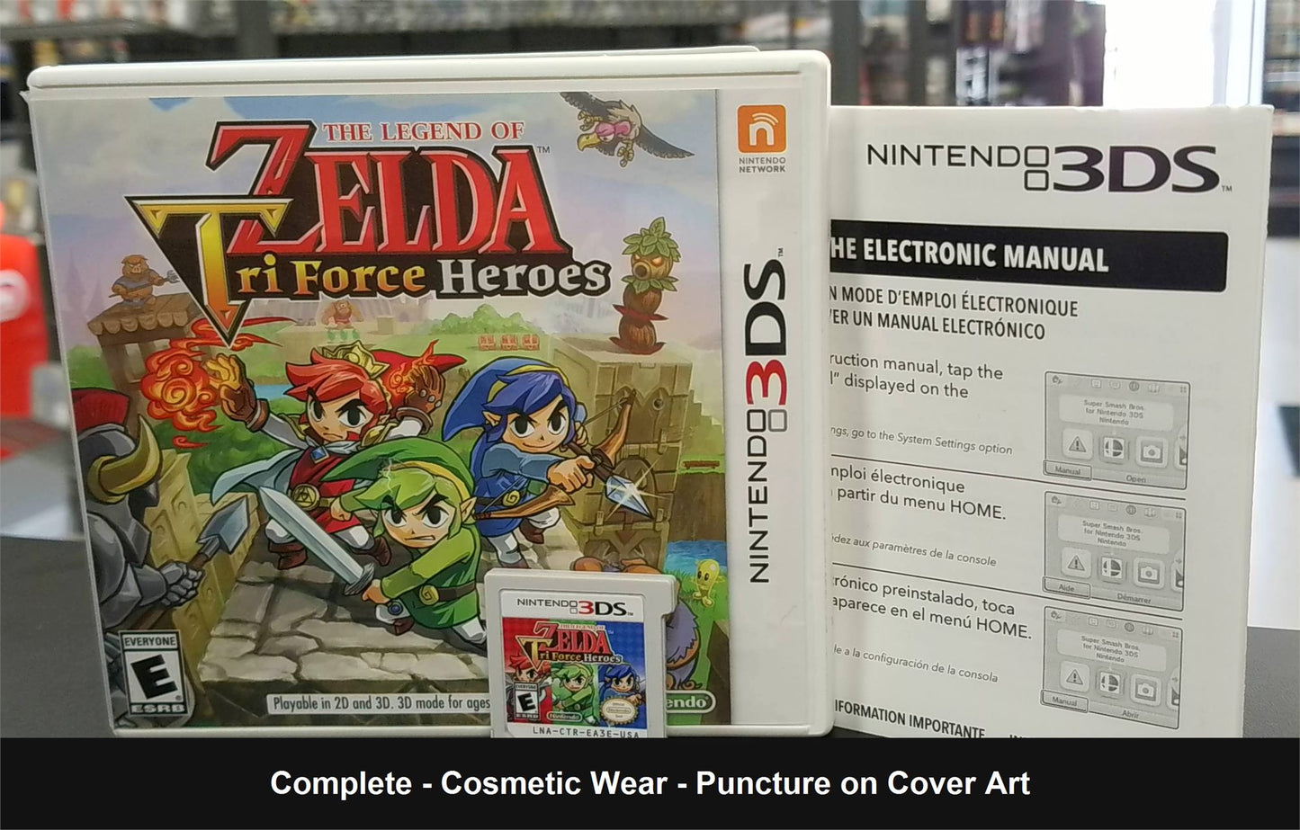 Zelda Tri Force Heroes - Nintendo 3DS