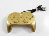 Gold Wii Classic Controller Pro (Wii) - Nintendo Accessories