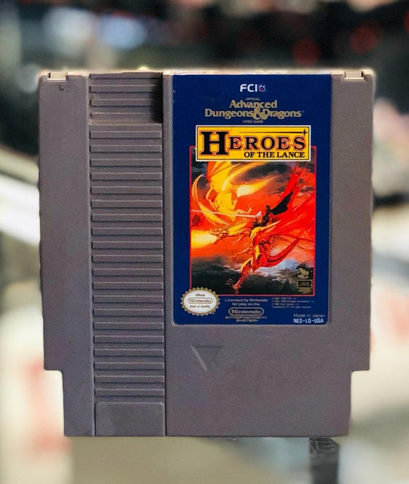 Advanced Dungeons & Dragons Heroes of the Lance *Cartridge Only*