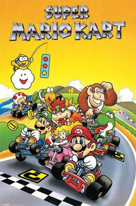 Poster 24x36 - Super Mario Kart - PAS0542 *NEW*