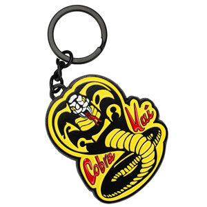 Keychain - Cobra Kai Metal - Cobra Logo *NEW*