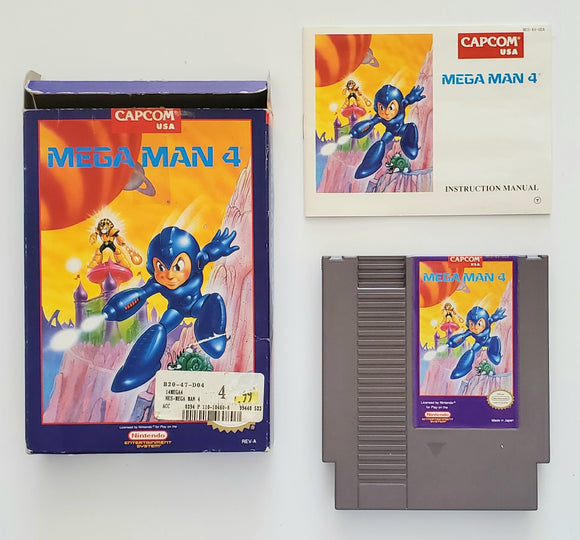 Mega Man 4 *IN BOX*