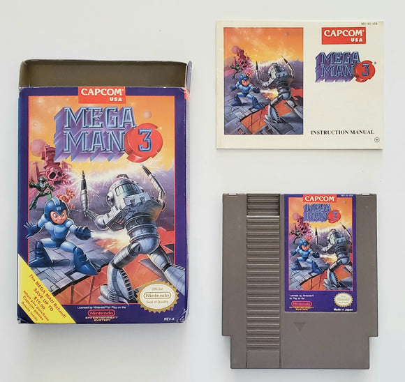 Mega Man 3 *IN BOX*