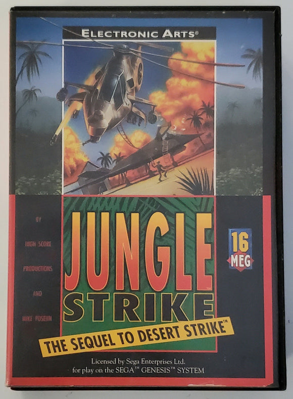 Jungle Strike *Complete In Box* (Clamshell Case)