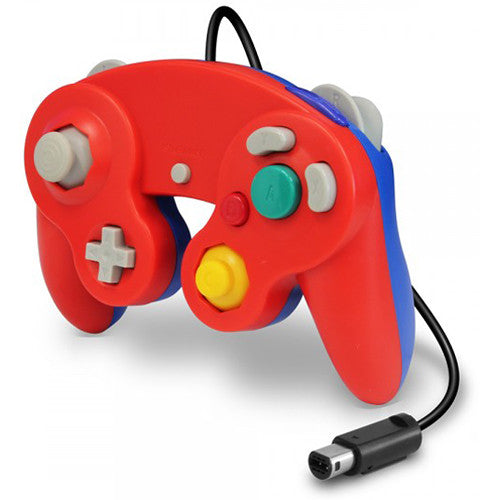 Nintendo GameCube Controller  - Red / Blue *New* [Cirka]