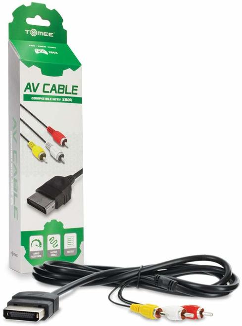 AV Composite and S-Video Cable compatible with Microsoft Xbox 360 / Xbox  360 Slim