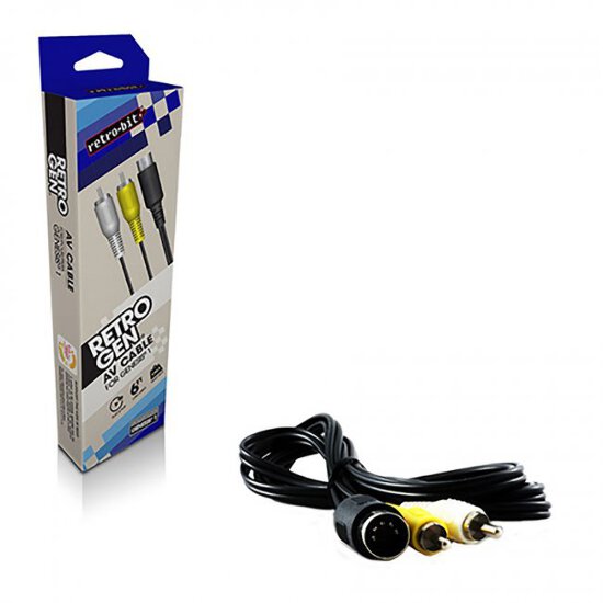 Audio / Video Cables (Sega Genesis 1) *NEW* (Retro-bit)