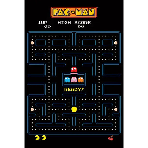 Poster 24x36 - Pac-Man – Maze - PP34748 *NEW*