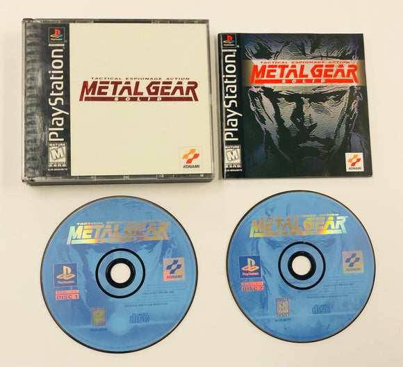 Metal Gear Solid [Black Label] [Complete] *Pre-Owned*