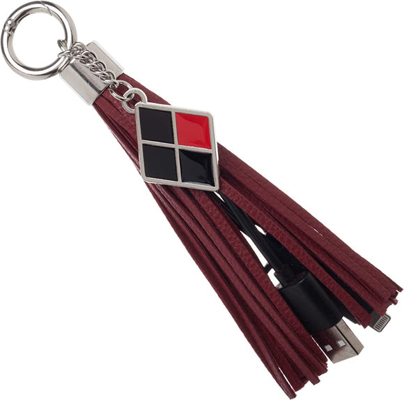Keychain - DC - Harley Quinn USB Charge Keychain *NEW*
