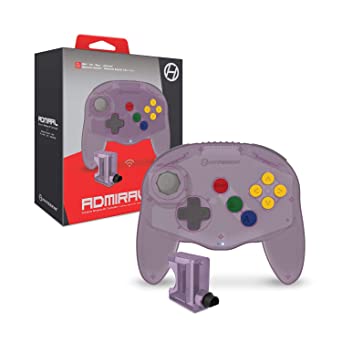 'Admiral' Premium Nintendo 64 BT Controller [Purple] [Hyperkin] *New*
