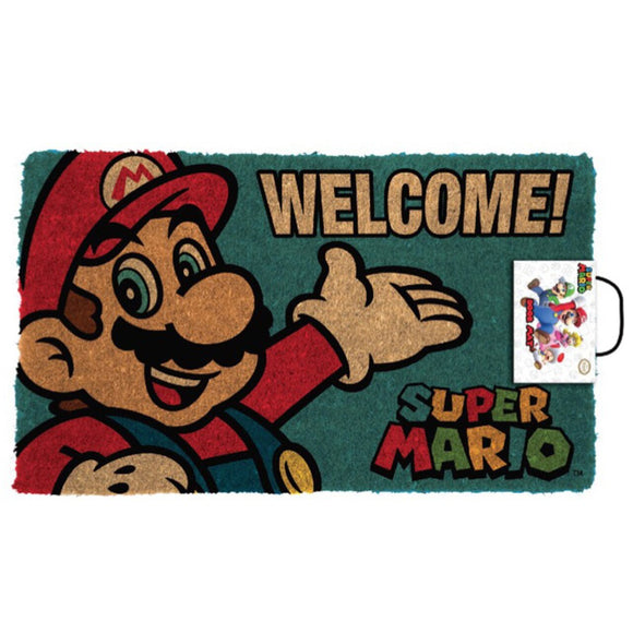 Door Mat: Super Mario *NEW* *All Sales Final On Door Mats*