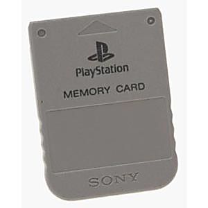 Memory Card - PlayStation 1 - First Party *Pre-Owned*