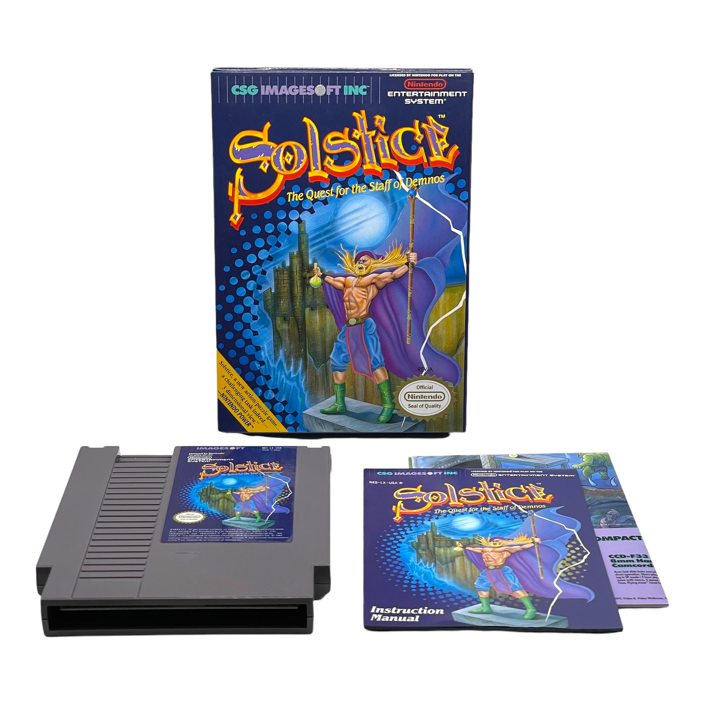 Solstice: The Quest for the Staff of Dreams - NES