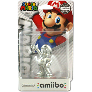 Mario [Silver] [Super Mario] [Amiibo] *Sealed*