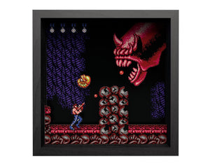 Pixel Frames - Contra - Dragon God Java 9'x9' *NEW*